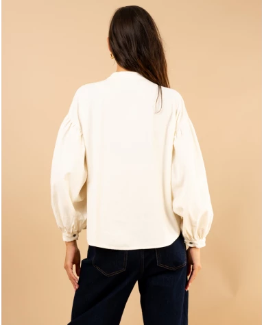Chemise velours côtelée