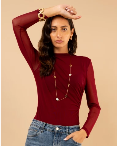 Collier fleurs