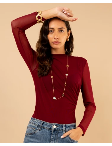Collier fleurs
