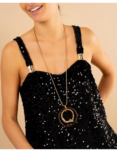 Collier double rond