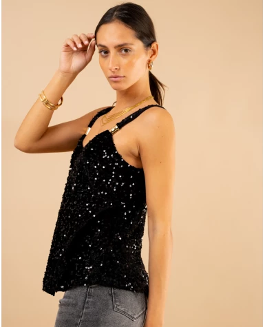 Débardeur sequins Marie