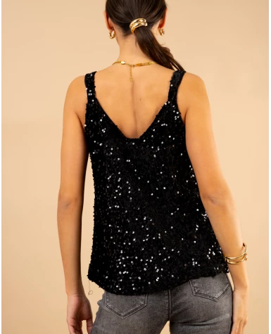 Débardeur sequins Marie