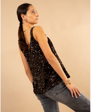 Débardeur sequins Marie