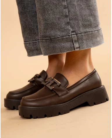 Mocassins boucle