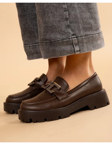 Mocassins boucle