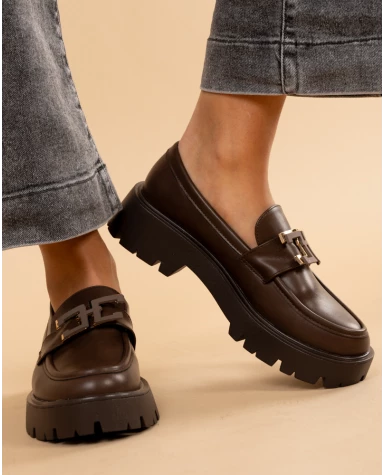 Mocassins boucle