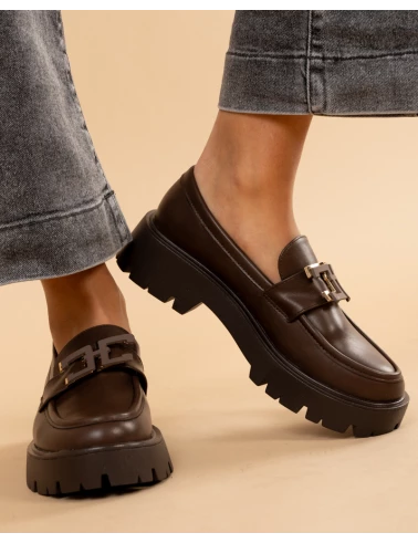 Mocassins boucle