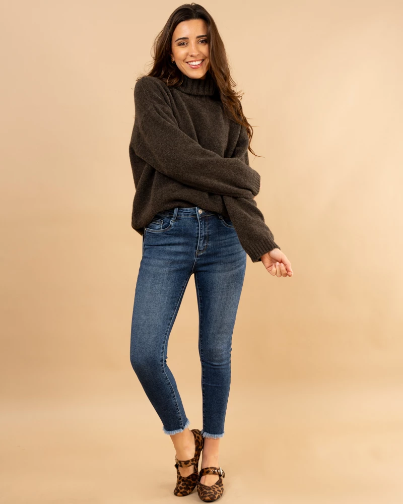 Jean slim bas used