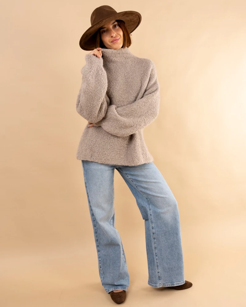 Pull mohair