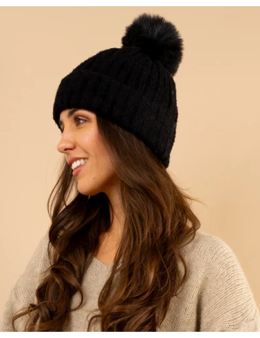 Bonnet pompon