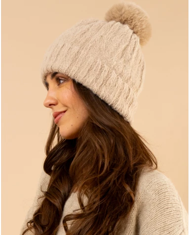 Bonnet pompon