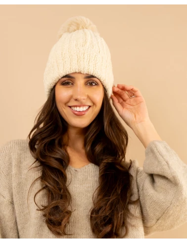 Bonnet pompon