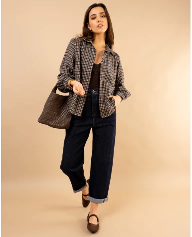 Chemise carreaux
