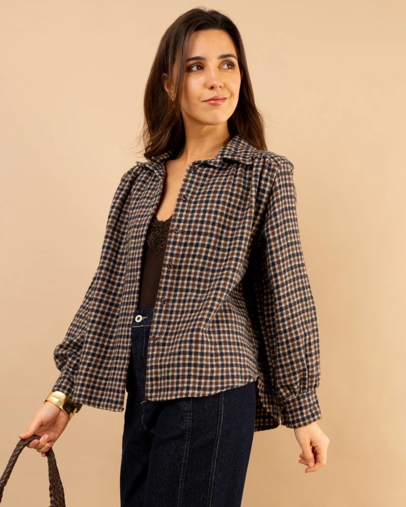 Chemise carreaux