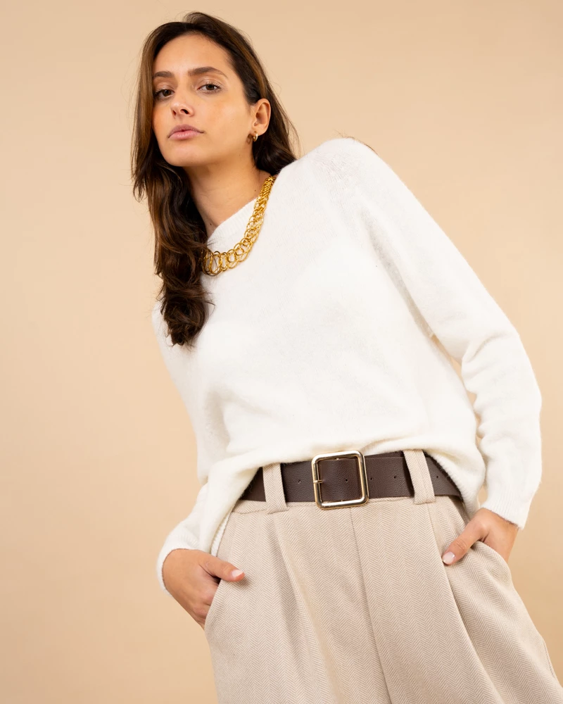 Pull col rond