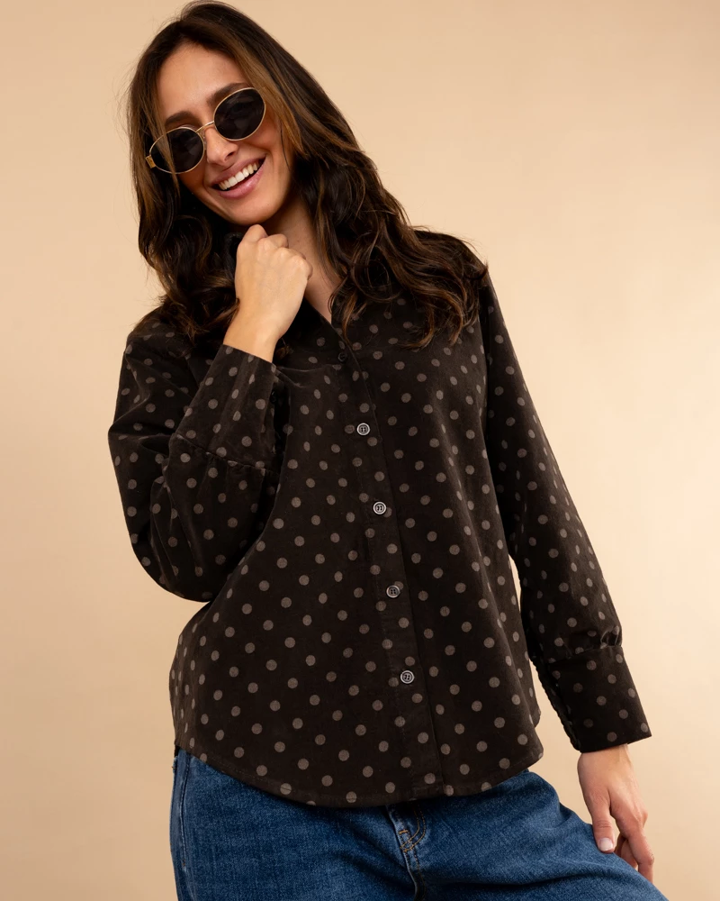 Chemise pois