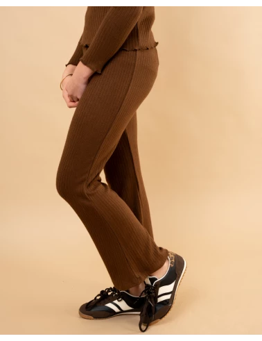Pantalon côtelé