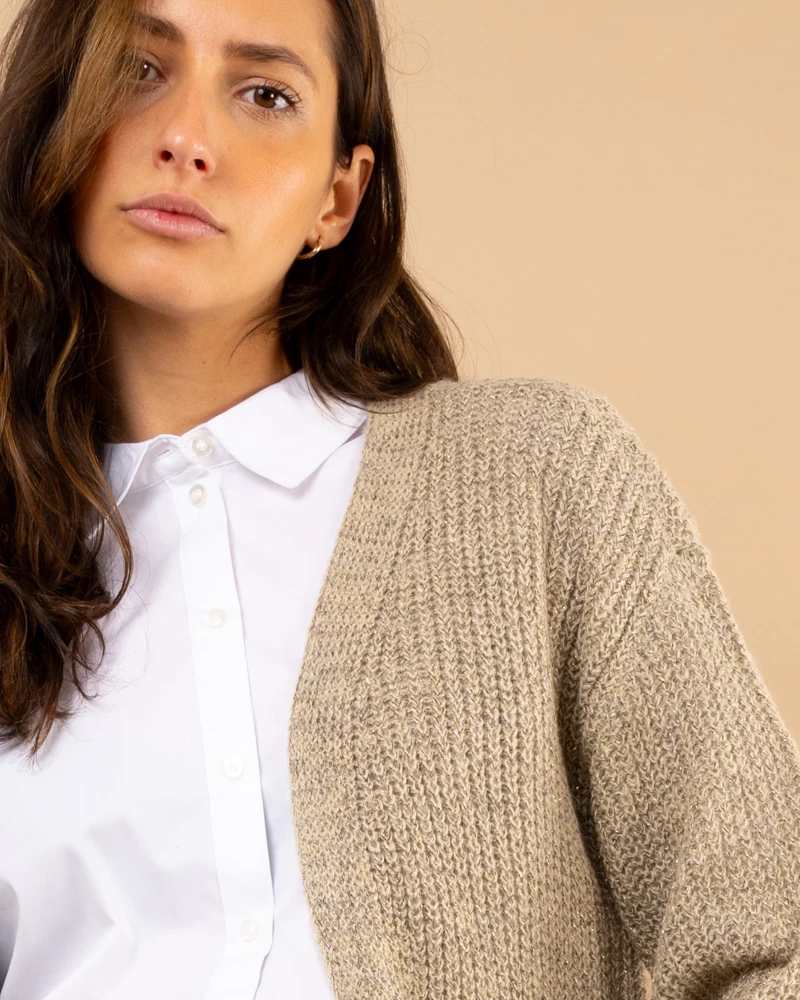 Gilet lurex