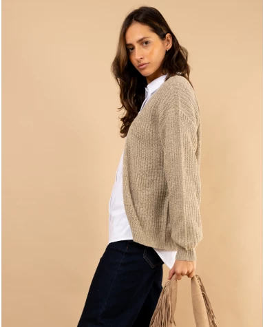 Gilet lurex