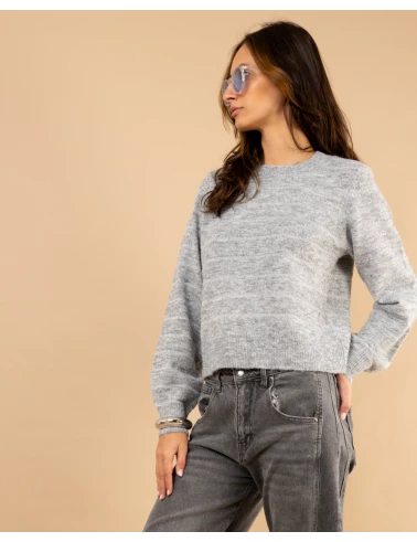 Pull rayé