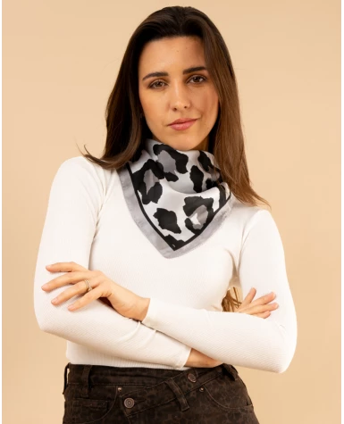 Foulard léopard