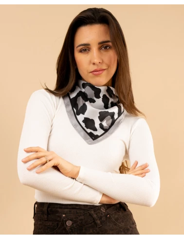 Foulard léopard