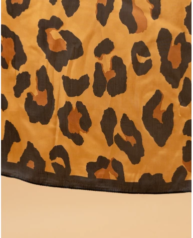 Foulard léopard