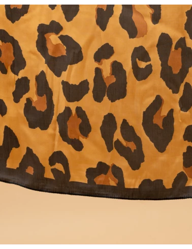 Foulard léopard