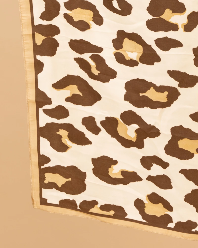Foulard léopard
