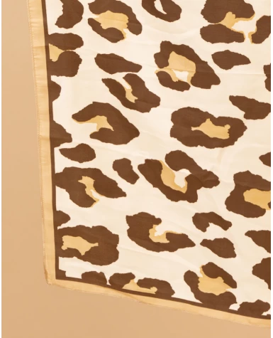 Foulard léopard
