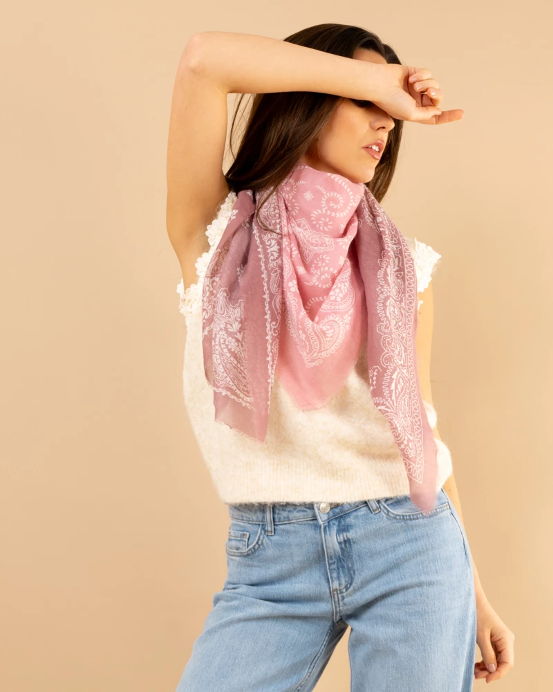 Foulard Bandana bicolore