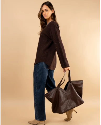 Pull paillettes
