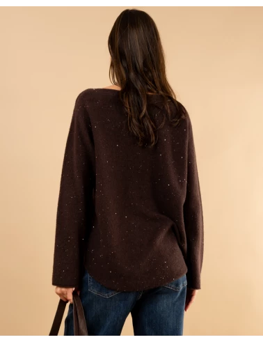Pull paillettes