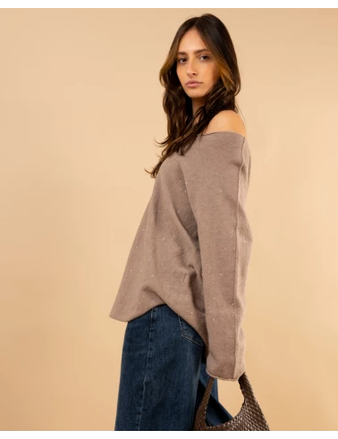 Pull paillettes