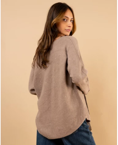 Pull paillettes