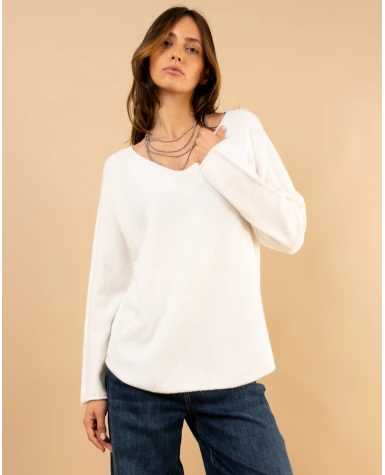 Pull paillettes
