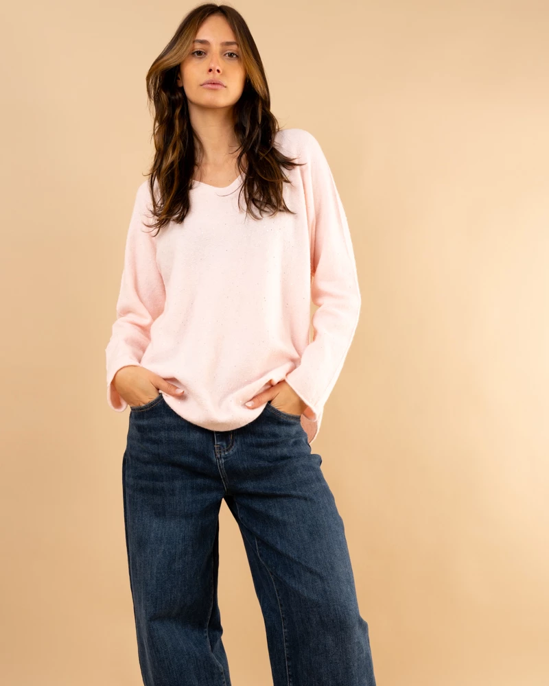 Pull paillettes