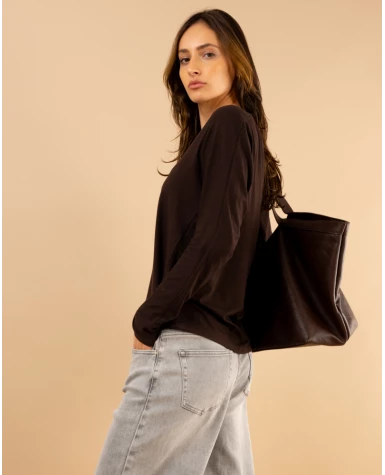 T-Shirt col dentelle