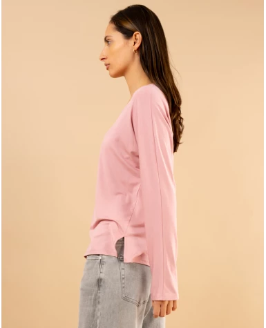 T-Shirt col dentelle