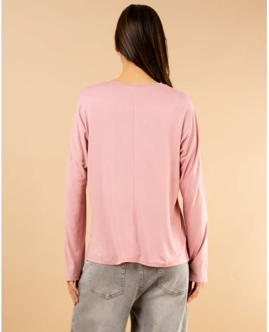 T-Shirt col dentelle