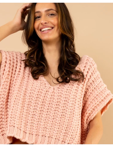 Pull grosse maille