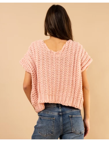 Pull grosse maille