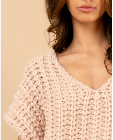Pull grosse maille