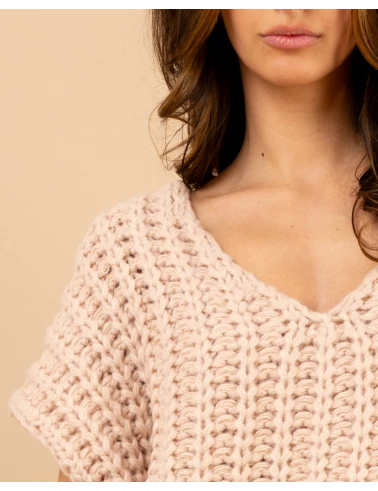 Pull grosse maille