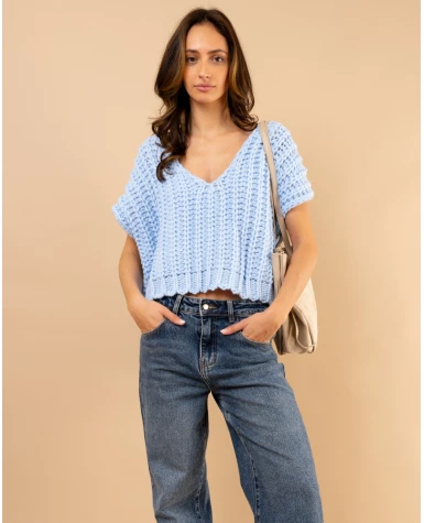 Pull grosse maille