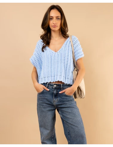 Pull grosse maille