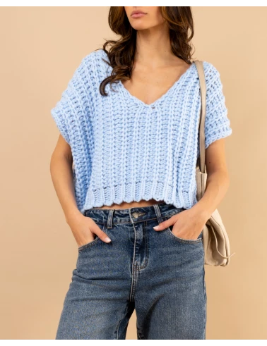 Pull grosse maille