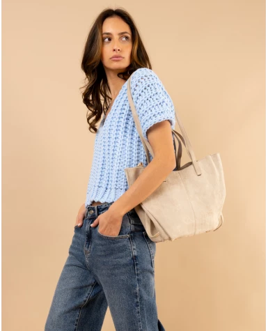 Pull grosse maille