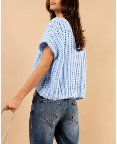 Pull grosse maille
