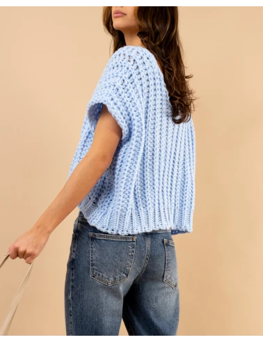 Pull grosse maille